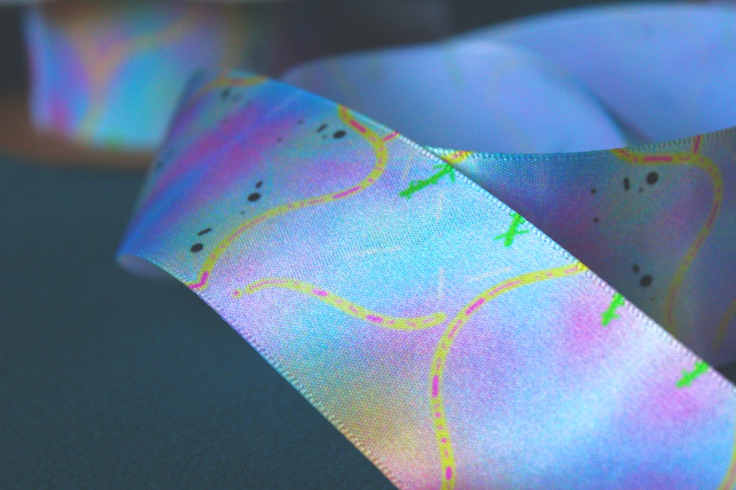 Cactus Winds Ribbon-Satin