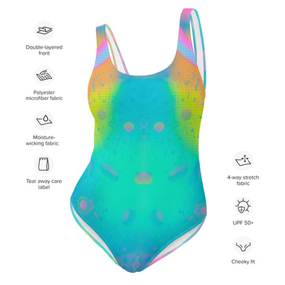 Cosmic Highway One-Piece Swimsuit